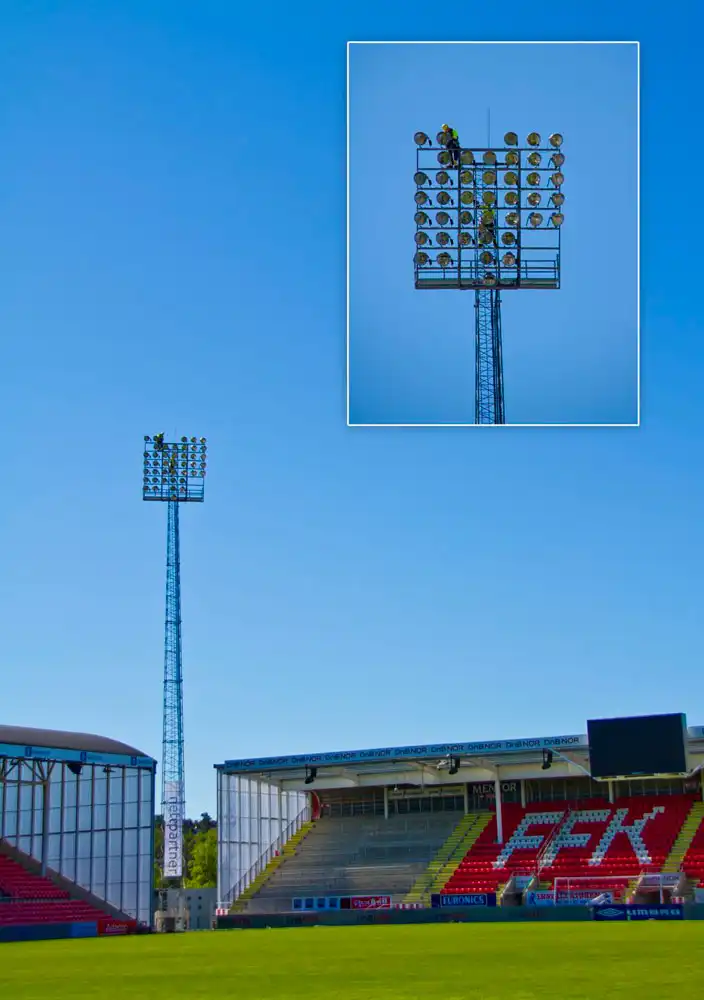 Nettpartner Belysning FFK stadion