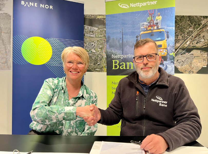 Nettpartner Bane har signert ny kontrakt med Bane NOR