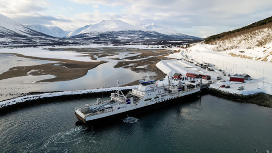 Ladeanlegg ved Lyngensambandet i Troms-1